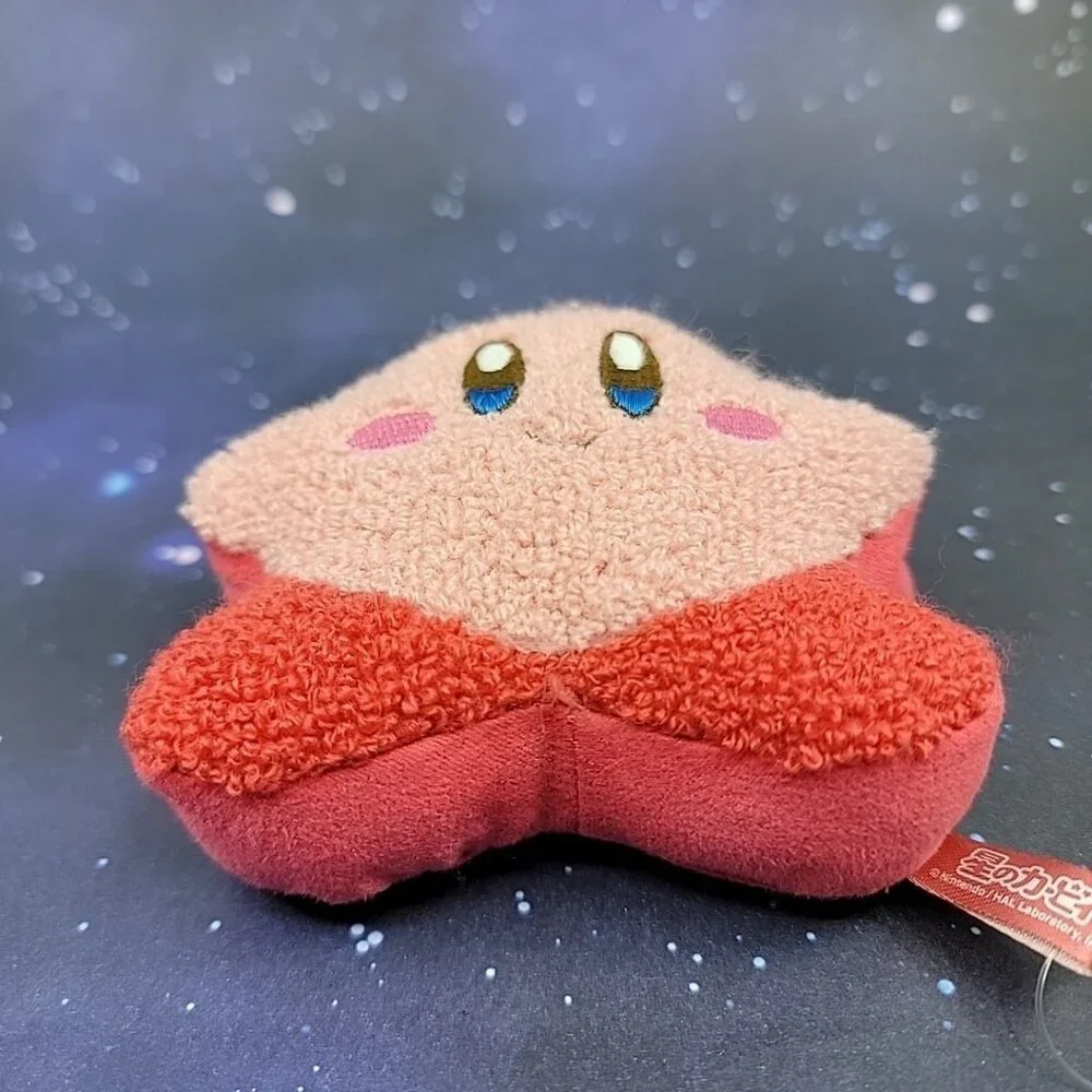 Happy Floating Kirby Screen‎ Cleaner Plush Official Nintendo HAL Japanese Prize